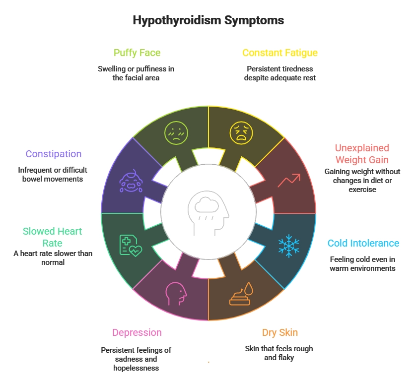 Thyroid symptoms